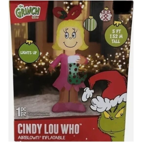 Cindy Lou Who Christmas Inflatable